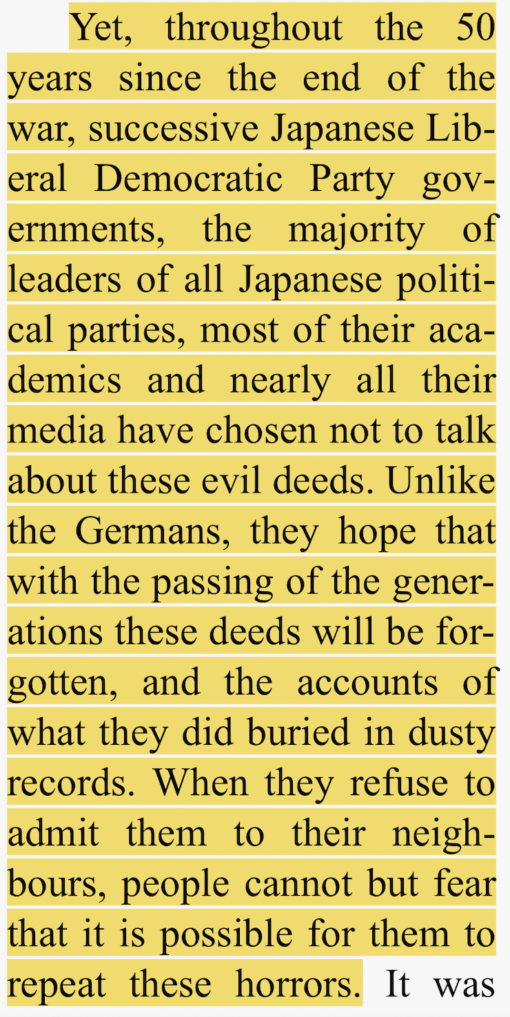 Lee Kuan Yew on Japan